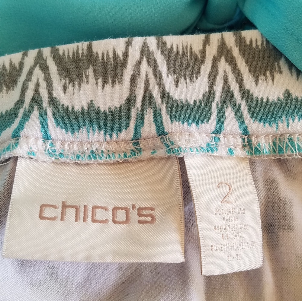 Chico's sharkbite skirt 2 - Picture 3 of 8